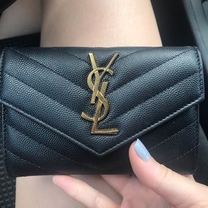 Small YSL Compact Wallet